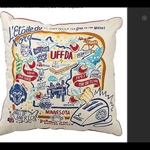 Minnesota throw pillow